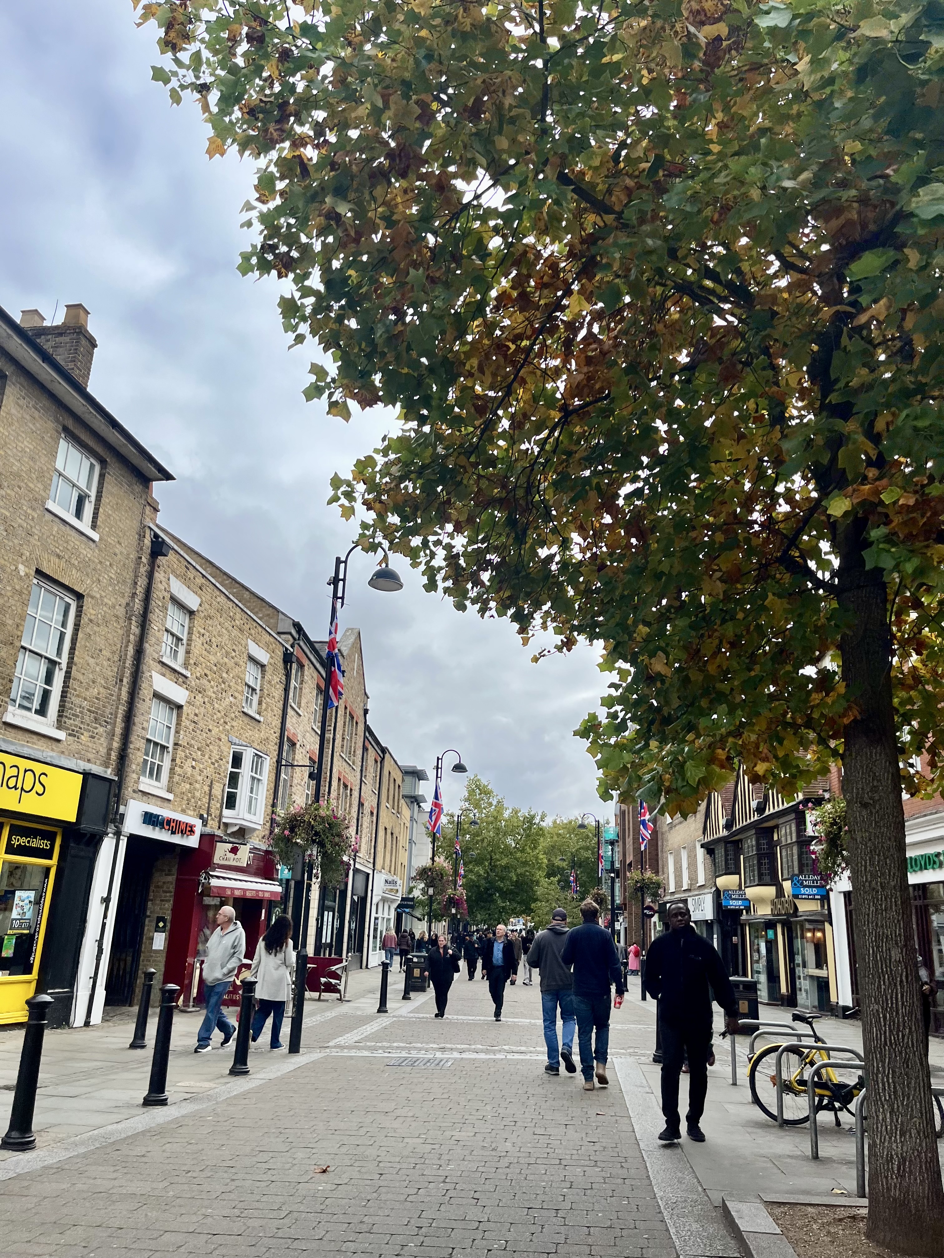 Uxbridge shopping street
